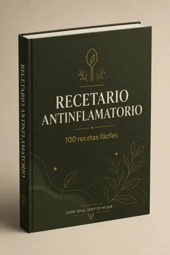Recetario Antiinflamatorio — 100 recetas fáciles